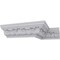 Ekena Millwork 3 1/4"H x 3 1/2"P x 4 7/8"F x 94 1/2"L, (4 7/8" Repeat), Colton Acanthus Crown Moulding MLD03X04X04CO - alternate 9